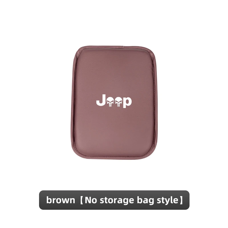 thumbnail image 1 of Bolsa de almacenamiento para reposabrazos de consola central de automóvil, almohadilla de soporte para codos para Jeep Wrangler JL JK Renegade Grand Compass Gladiator Willys, 1 of 5