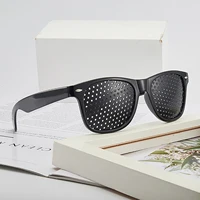 Lunettes Anti-myopie astigmatisme, Correction de la Vision, lunettes à trous d'épingle avec trous pour hommes et femmes, amélioration de la vue 4