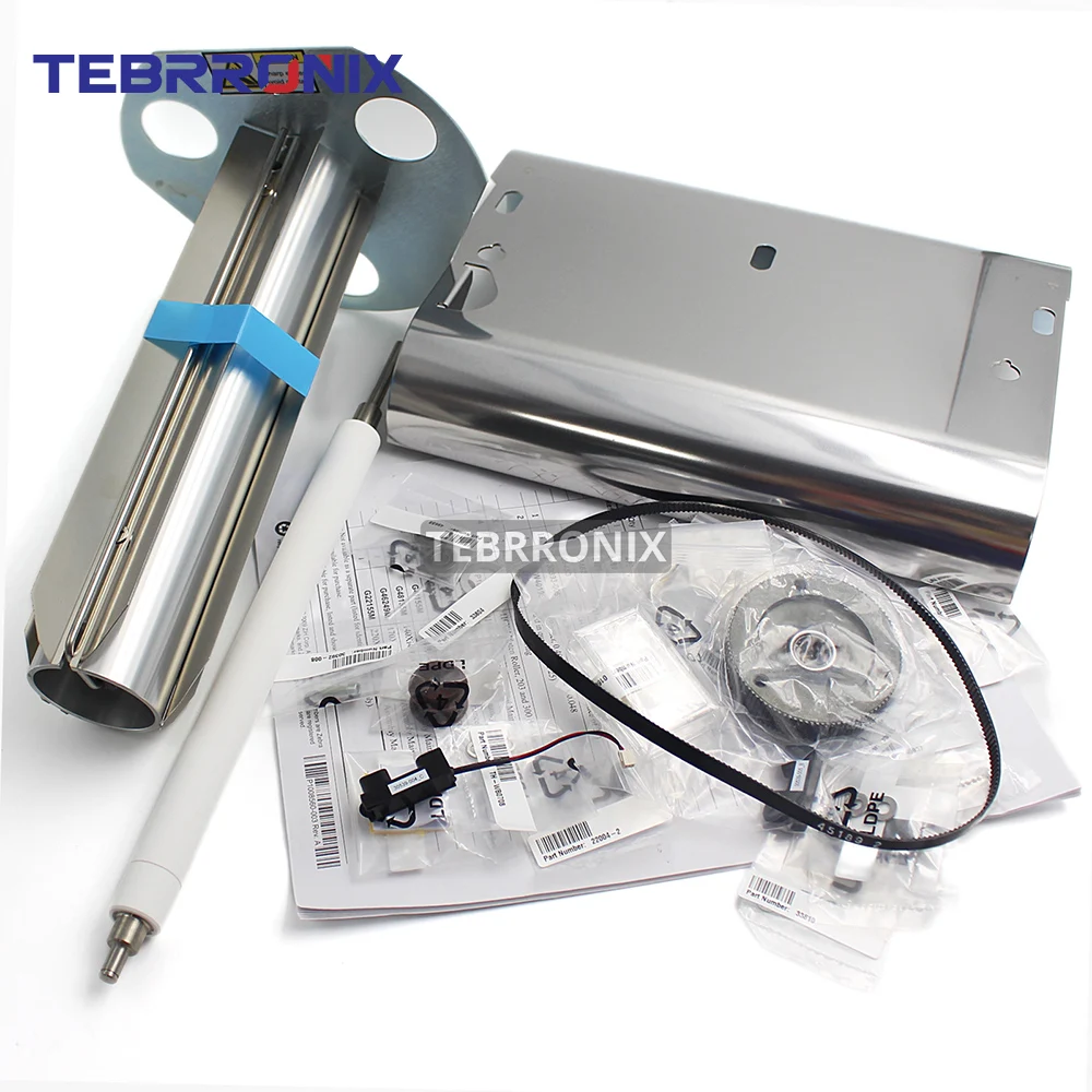 Zebra 220x4 열 바코드 라벨 프린터용 오리지널 미디어 되감기 옵션, P1008483, 203dpi, 300dpi, 신제품