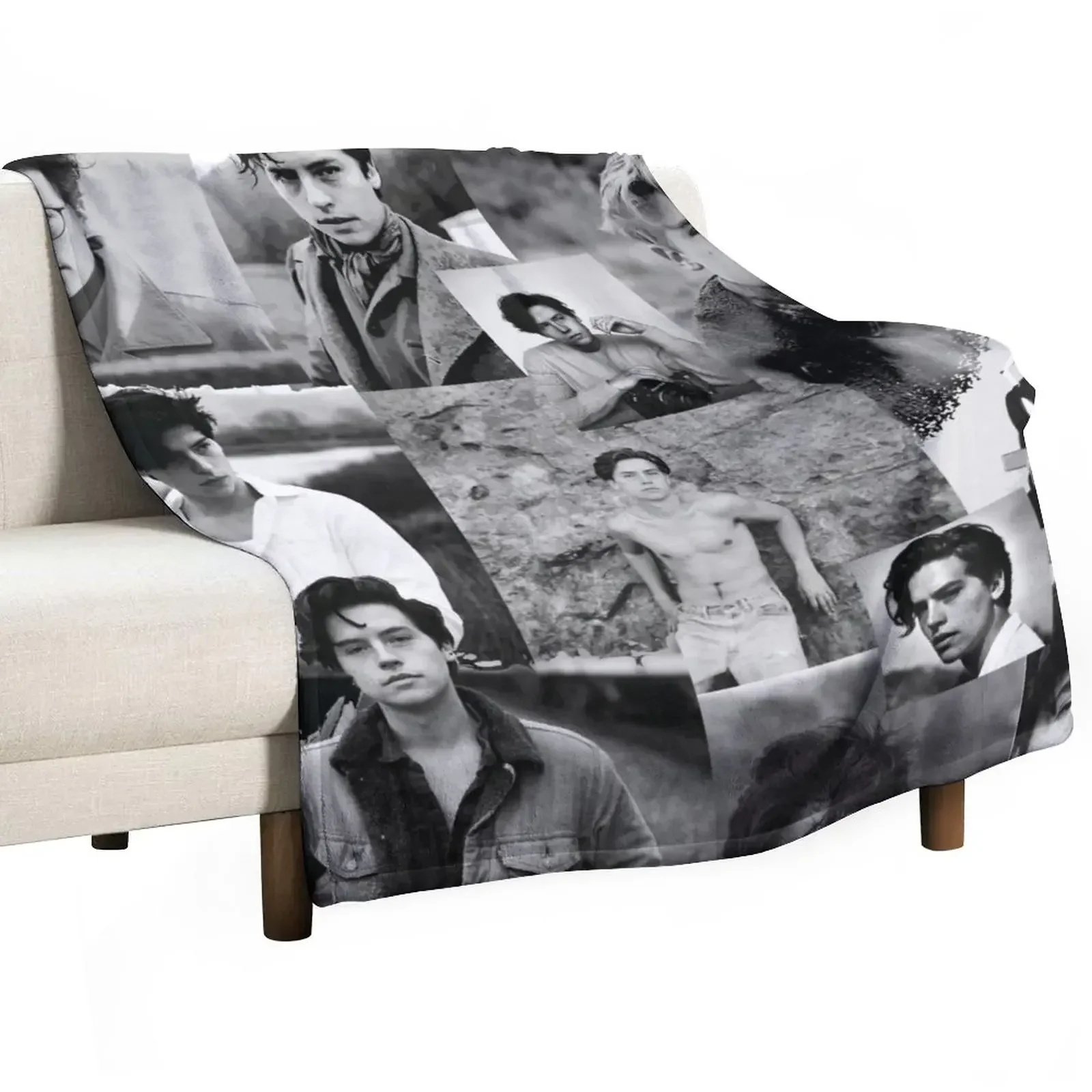 

Cole Sprouse Throw Blanket for winter Furrys Bed Giant Sofa Blankets