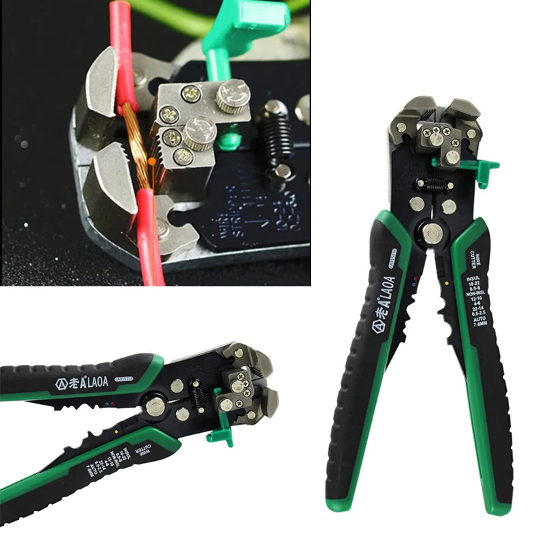 

Automatic Wire Stripper Multifunctional Cable Cutter Pliers Electrical Stripping For Electrician Crimpping Terminal Hand Tool