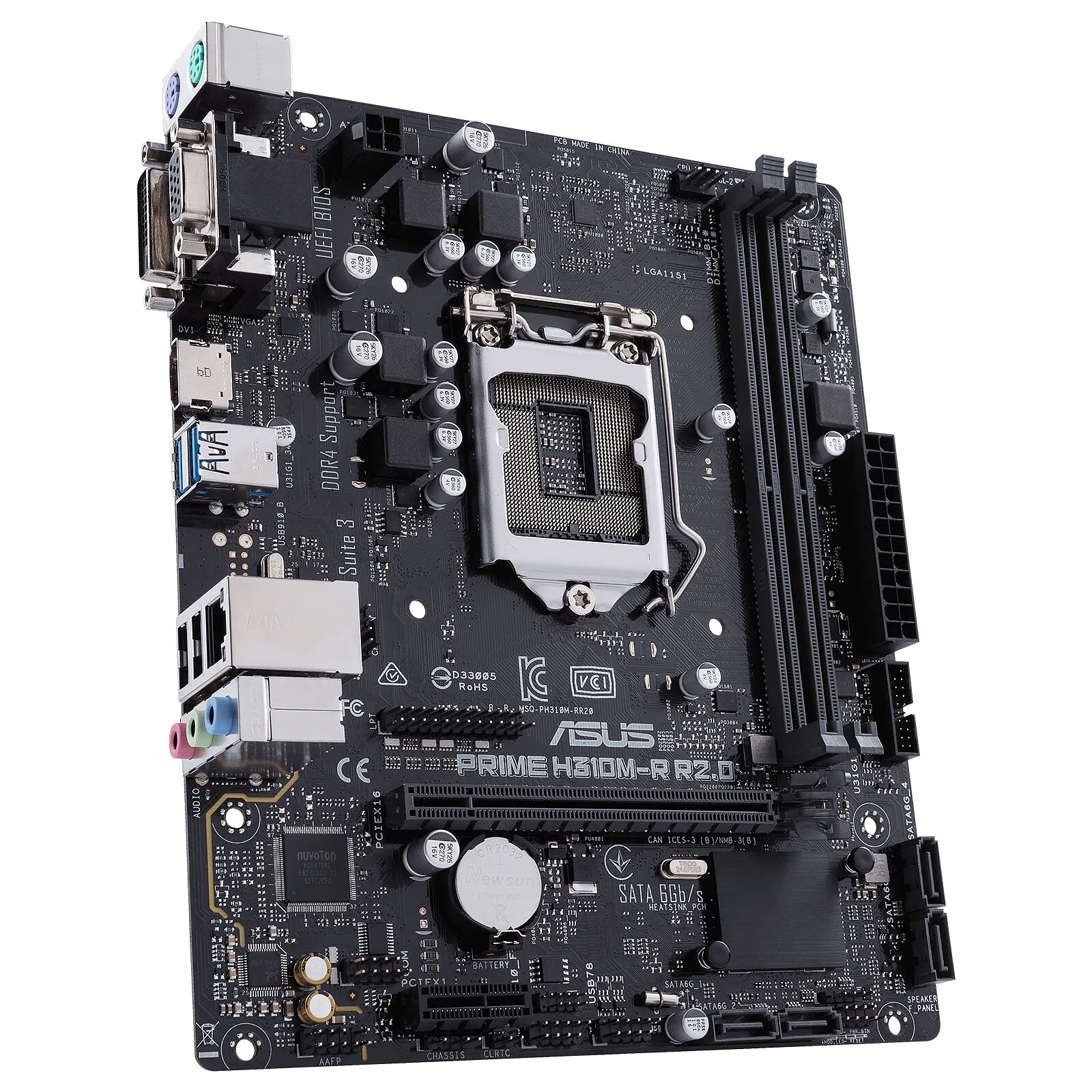 I5 9400F マザボセット(ASUS PRIME H31M-E R2) intel Core i5 9400F ASUS PRIME H310M-AT R2.0 GT710 Office PC