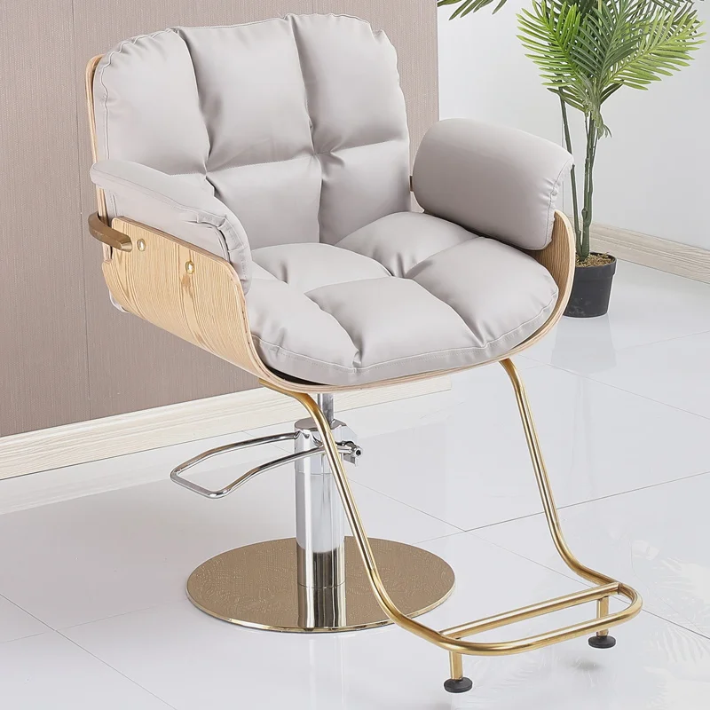 Luxury Salon Chairs Hair Cutting Styling Beauty Hair Chair Hairdressing Wash Sillas De Barberia Profesional Barber Furniture