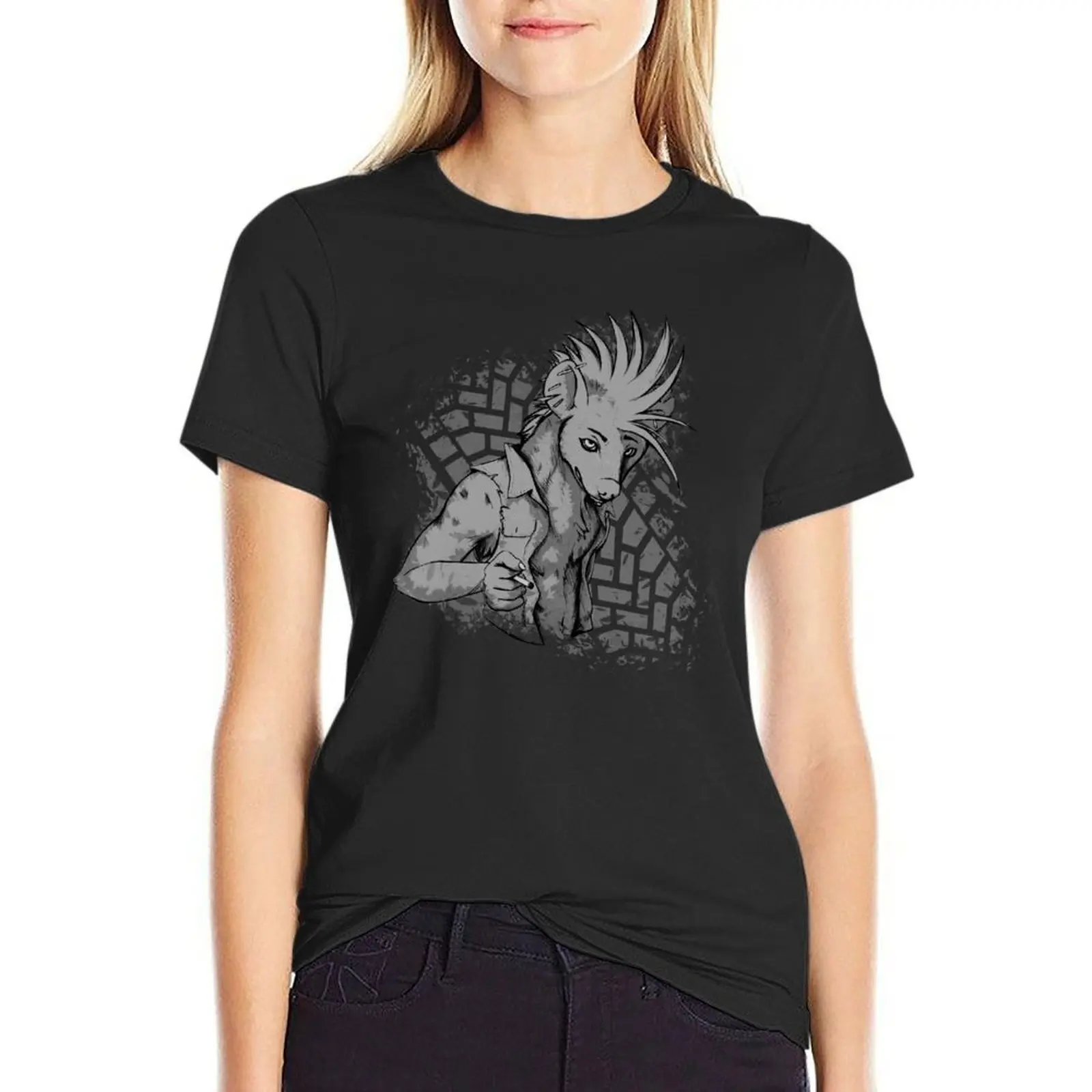 Gene The Hyena T-Shirt summer top Blouse ariat shirts for Women