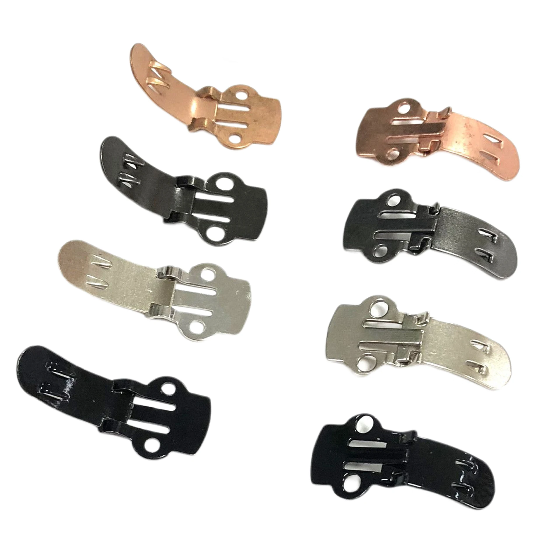 50PcsFlatBlankShoeClipsKitforDIYSuppliesCraftingShoeClip