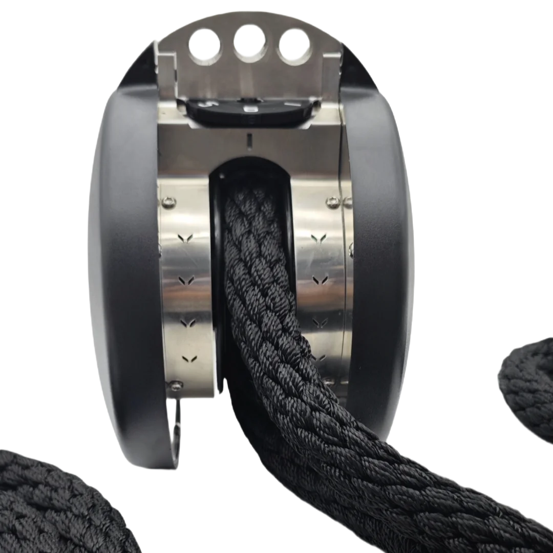 Adjustable Resistance Rope Climber Pulley Workout Trainer For Fat Burning Core Strength