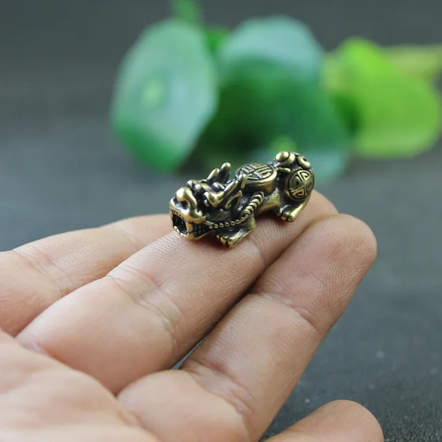 Lpitoy Löwenkopf Paracord Anhänger - Messing Charm Für Outdoor Und DIY Armbänder