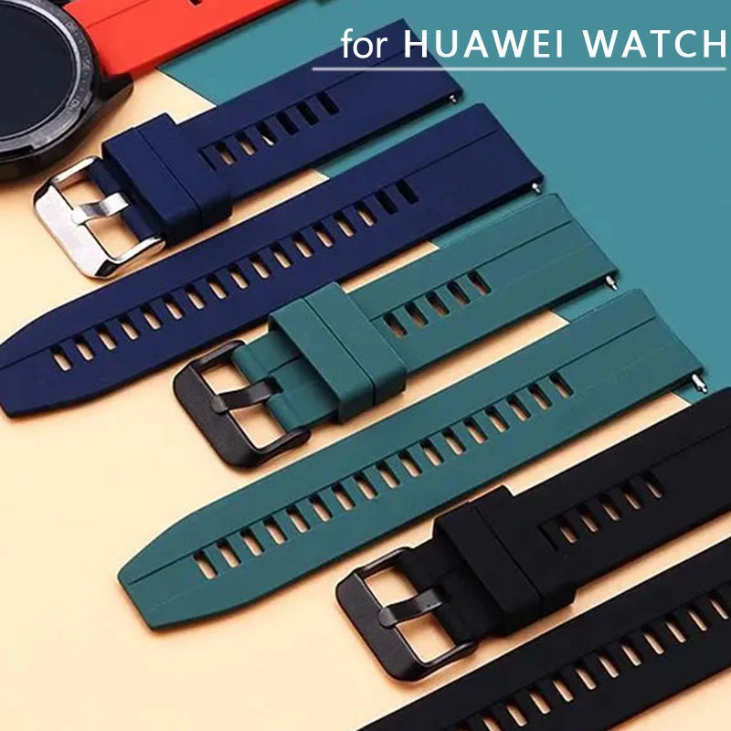 Best Value Silicone 20 mm Watches Band HA1438-2_K0022807