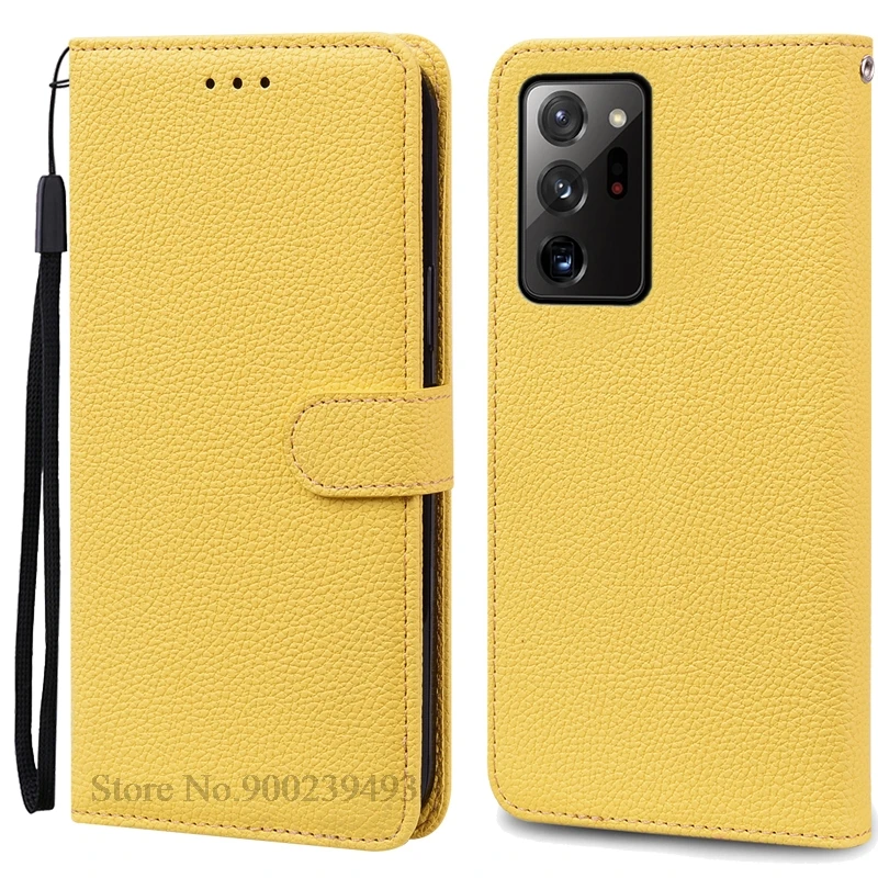 Leather Flip Wallet Case - Stylish Protection & Storage