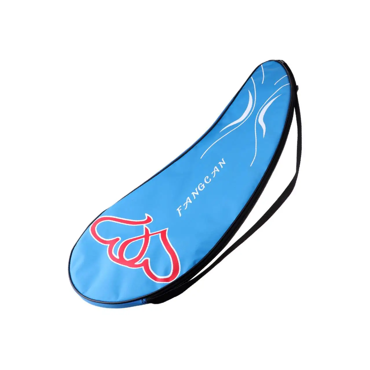

Portable Badminton Racket Case Full-covered Shoulder Soft Cover Blue