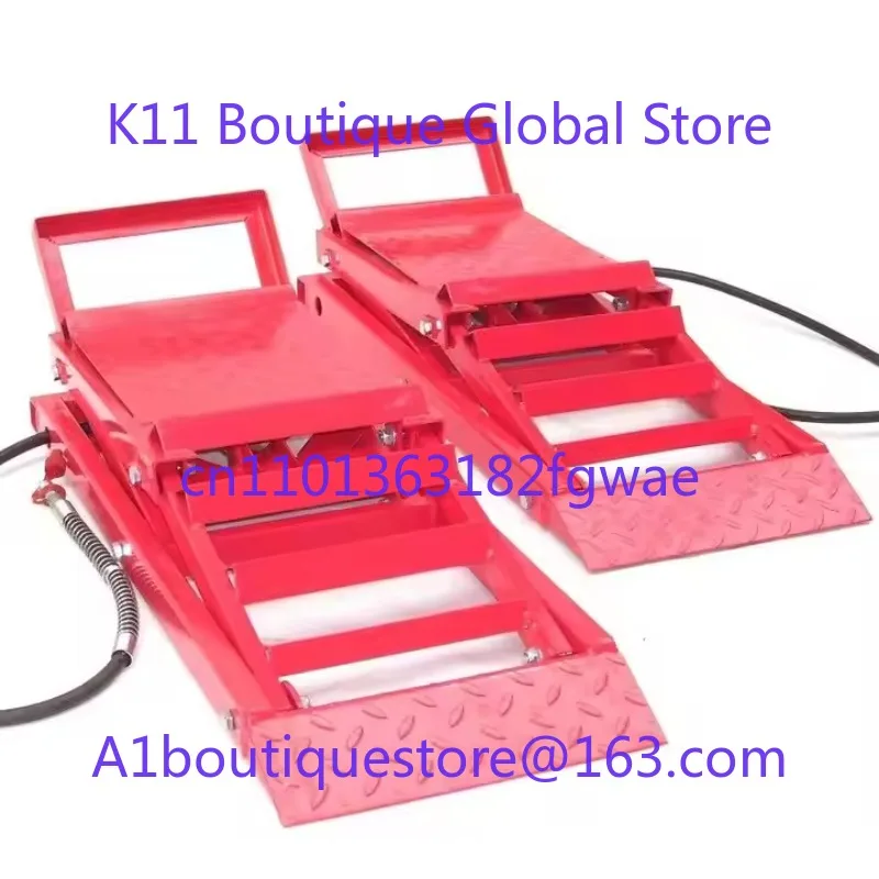 2T 조절식 경사 스틸 자동차 리프트 유압식 자동차 리프트 램프 퀵 툴