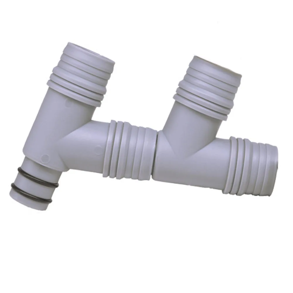 Sink Drain Simplify Plumbing with Kitchen Basin Overflow Hole Conversion Drainage Pipe Tee Head Joint 1pcs Included