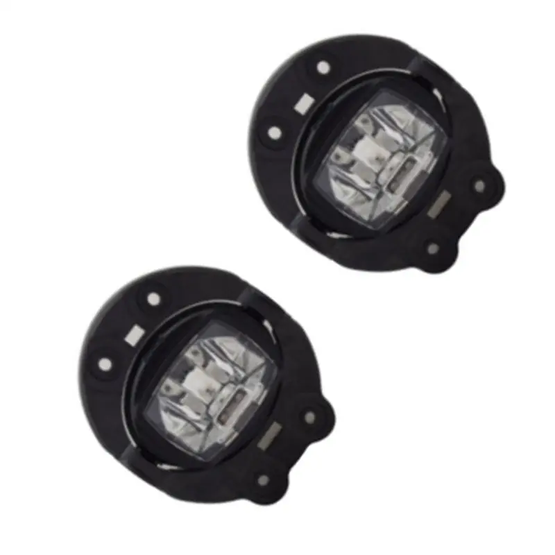 희귀한 1쌍 LED 안개등 프론트 범퍼 안개등 헤드라이트 (지프 체로키 2019-2023 68410368AB 53455436 68466265AA 용)