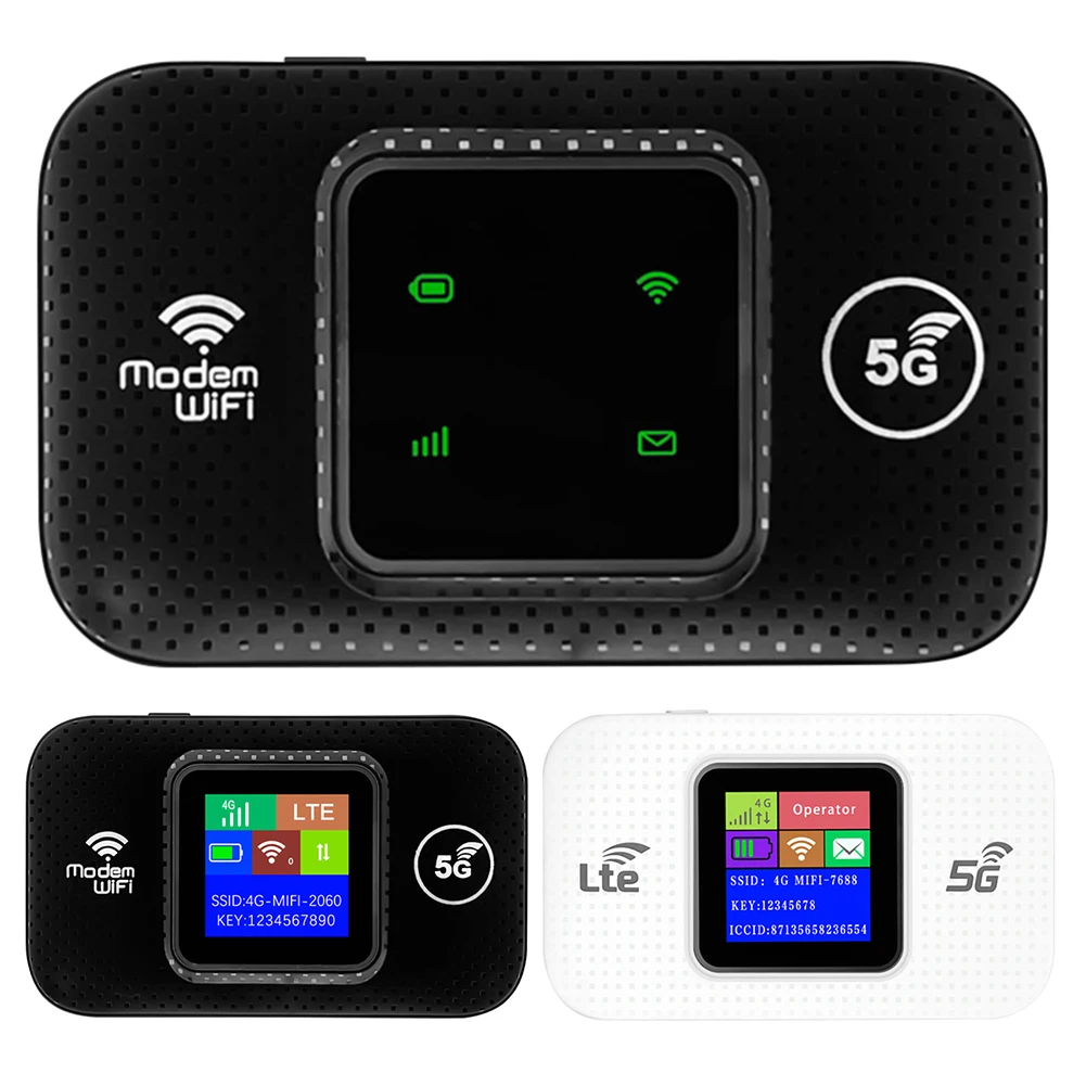 1-10PCS 4G LTE Wireless Internet Router Wireless WiFi Router 150Mbps Hotspot Travel Smart WiFi Plug Play Car Mobile Broadband