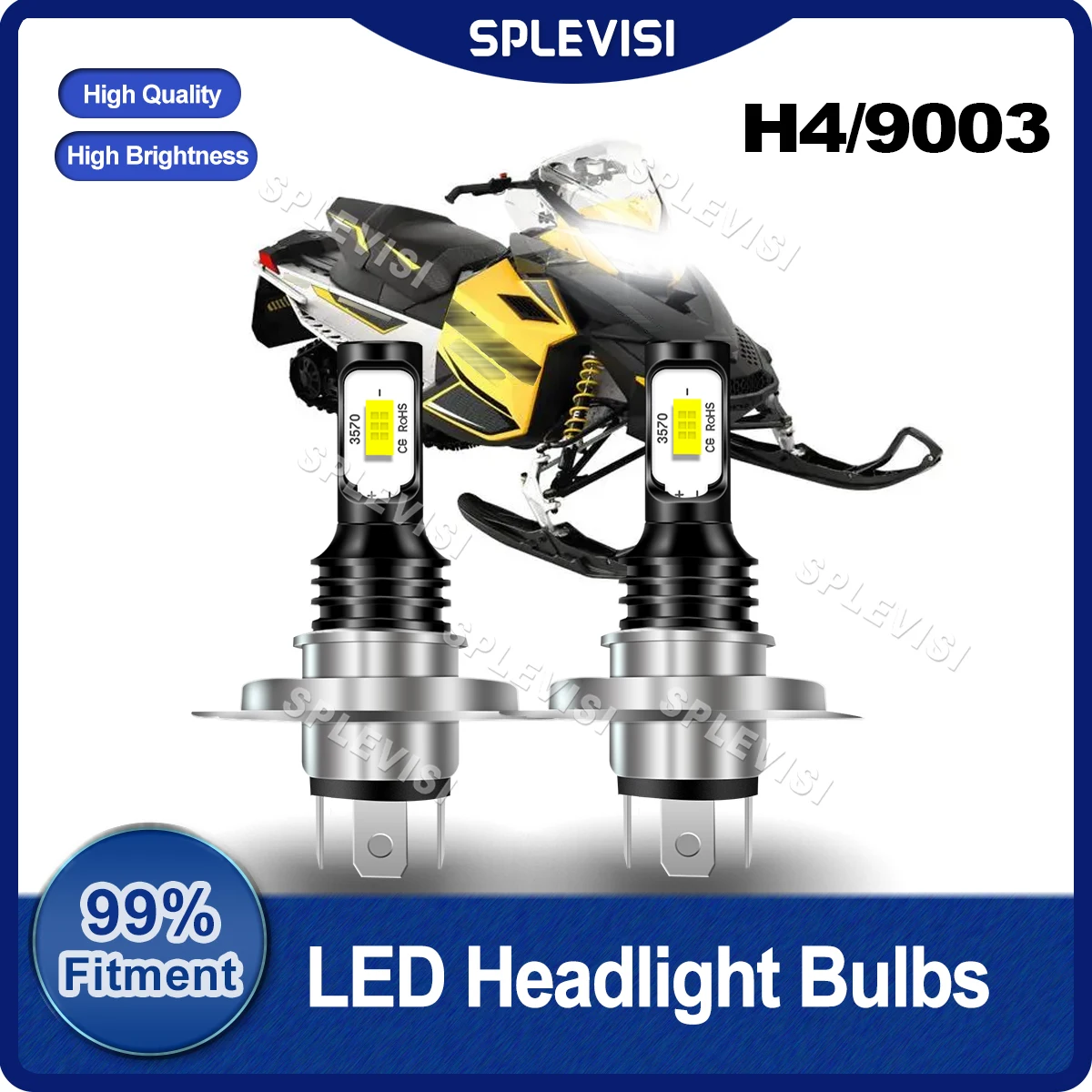 

Яркая белая передняя фара H4/9003 светодиодный для Ski-Doo MXZ 550 550F 2002 2003 2004 2005 2006 2007 2008 2009 2010 2011 2012 2013