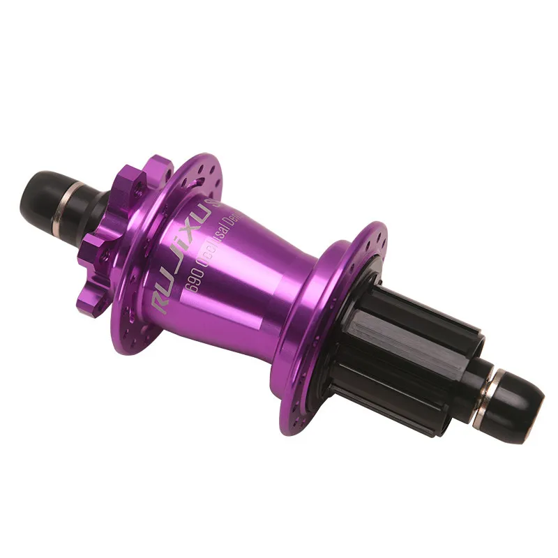 RUJIXU-Dirt Jump Hub, Single Speed Locks, Machining Aluminum Alloy
