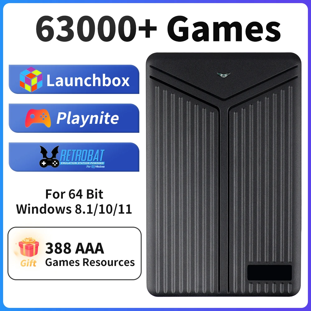 5TPortableExternalHardDriveWith63000RetroGamesLaunchbox