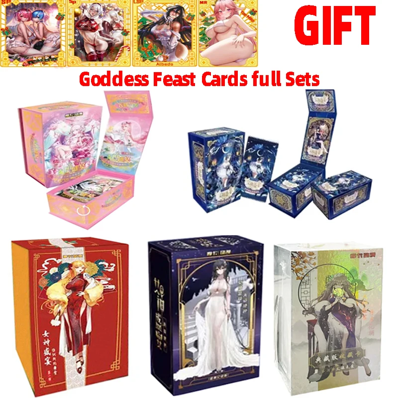 2023NewestGoddessStoryCollectionCardsGoddessFeast5CardsFeastBoosterBoxTcgDoujin