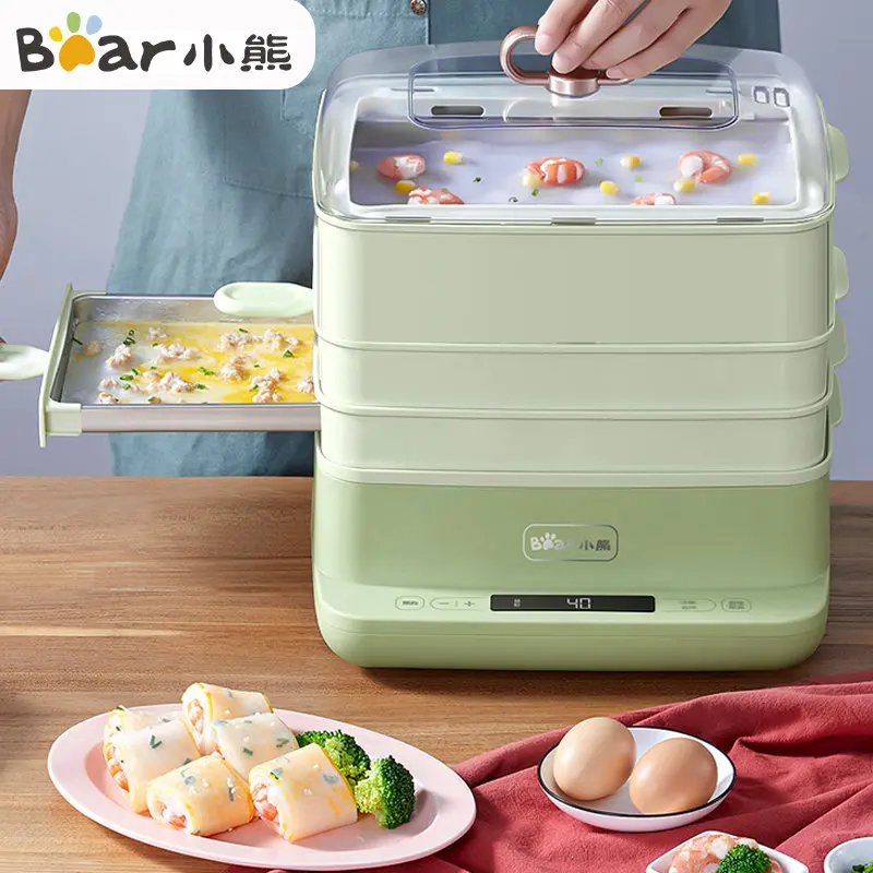 Multifunctional Electric Steamer Smart Appointment Electric Food Steamers  Large-capacity Automatic Power-off Breakfast Machine - AliExpress