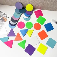 8/10Packs Transparent Sticky Notes Colored Book Tabs Sticky Notes Writable Index Tabs Memo Stick Firmly for Reading Annotate 2