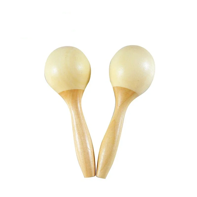 Orff Instruments Maraca Wooden/Plastic Children's Percussion Instrument Sand Ball/Hammer For Early Education Teaching Aids Toys