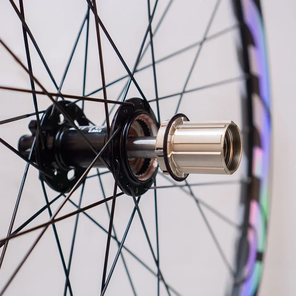 ZTTO MTB E-Bike Nabe Stahlwelle 6 Sperrklinken Nabe XD MS HG Enduro E Bike Stahlachse Freilauf 32H 148 Boost Nabe 110x15 12x148 142 Thru – Detail 13