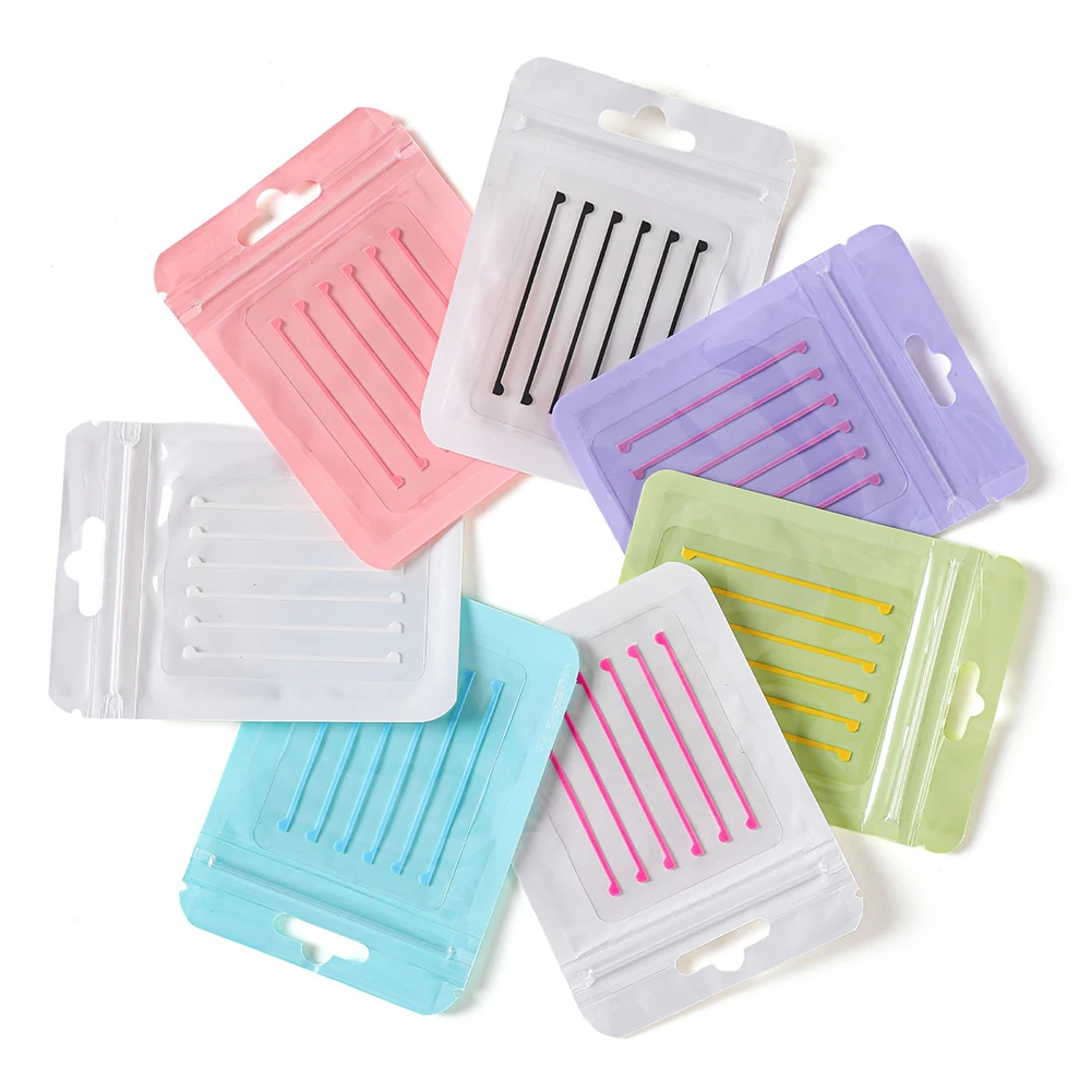 6개 속눈썹 리프트 리본, 속눈썹 리프트 롯드 커버 실리콘 패드 컬러, 부드러운 줄무늬로 속눈썹 리프트 솔루션을 쉽게 바르는 제품