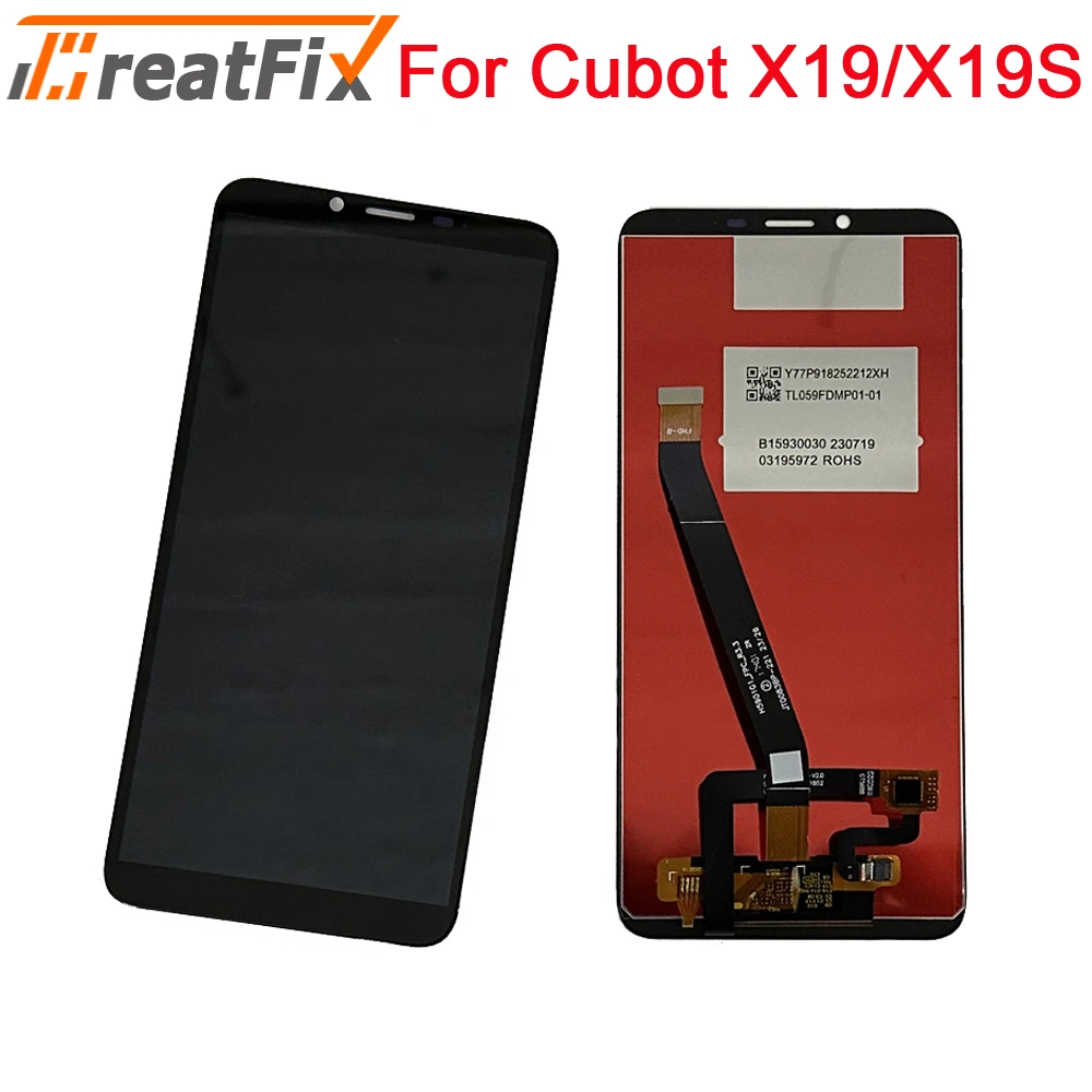 Протестировано для ЖК-дисплея Cubot X19 и детской замены для Cubot X 19 X19S ЖК-дисплей Ремонт экрана