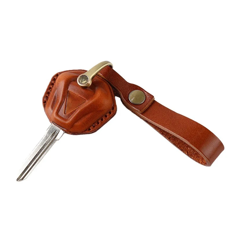 For Triumph Bonneville T100 T120 bobber Motorcycle Leather Key