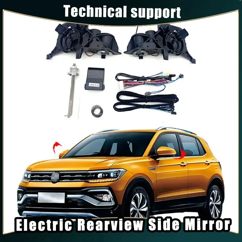 Specchietto Retrovisore Elettrico Per Vw T-Cross 2019 Auto Intelligent Automatic Folding System Kit Modulo Accessori Per Specchietti Auto