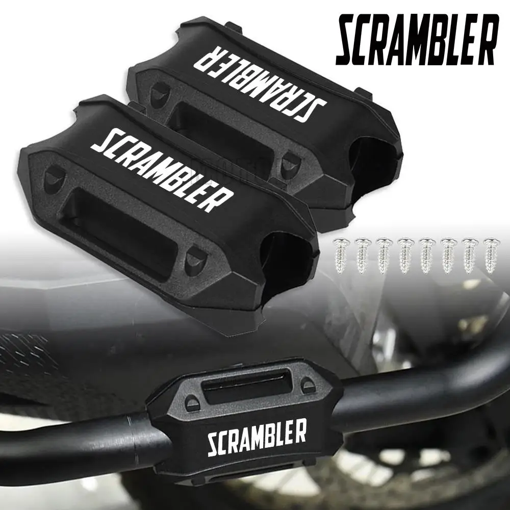 

2023 детали мотоцикла для DUCATI SCRAMBLER 800 SCRAMBLER800 2019-2021 2022 25 мм защитный блок бампера для защиты двигателя