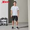 Xtep Short Sleeve Sports Suit For Men 2024 Summer Sweat-Absorbing Men's Suit  Quick-Drying Outdoor Tops And Bottoms 876229A70176 1