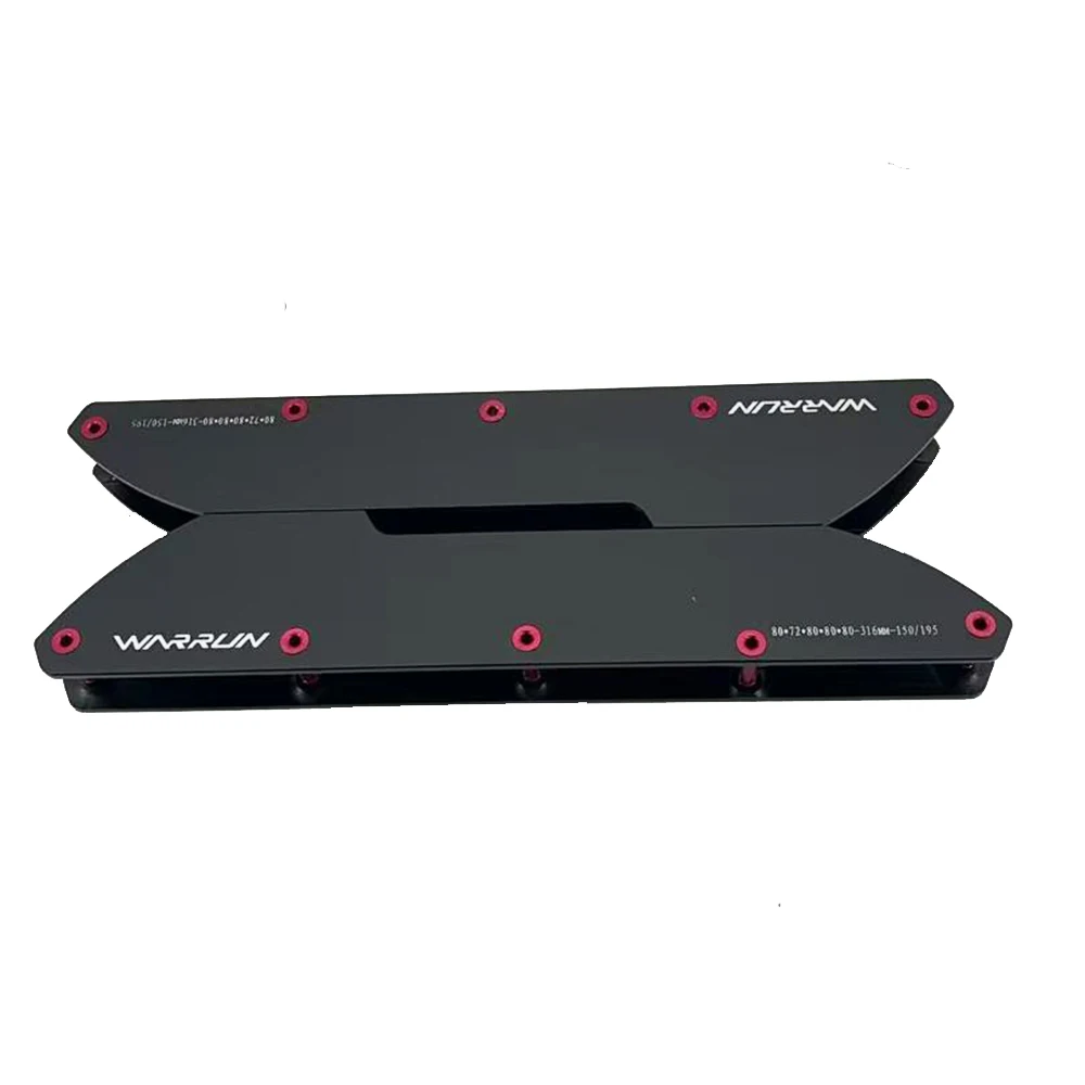 A Pair WARRUN Inline Skate Frame 4x90mm 3*100mm Speed Skates Frame Wizard Pitch 150-195mm Speeding Slalom Base Patines Chassis
