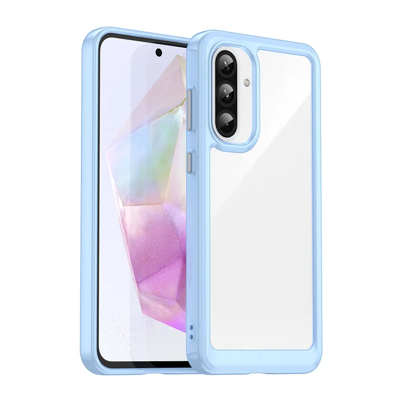 Vibrant Transparent TPU Protective Case - Clear and Colorful Cover