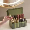 Acrylic Lipstick Organizer Box Makeup Brushes Holder Dustproof Cosmetic Skincare Eyeshadow Palette Home Desktop Storage Case 5