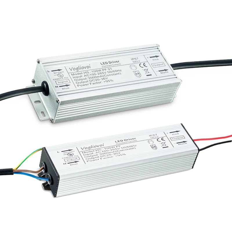 

Led Driver 100w 3000ma Waterproof Power Supply Lighting Transformer Outdoor Led Lights For Floodlight Grow Lights
