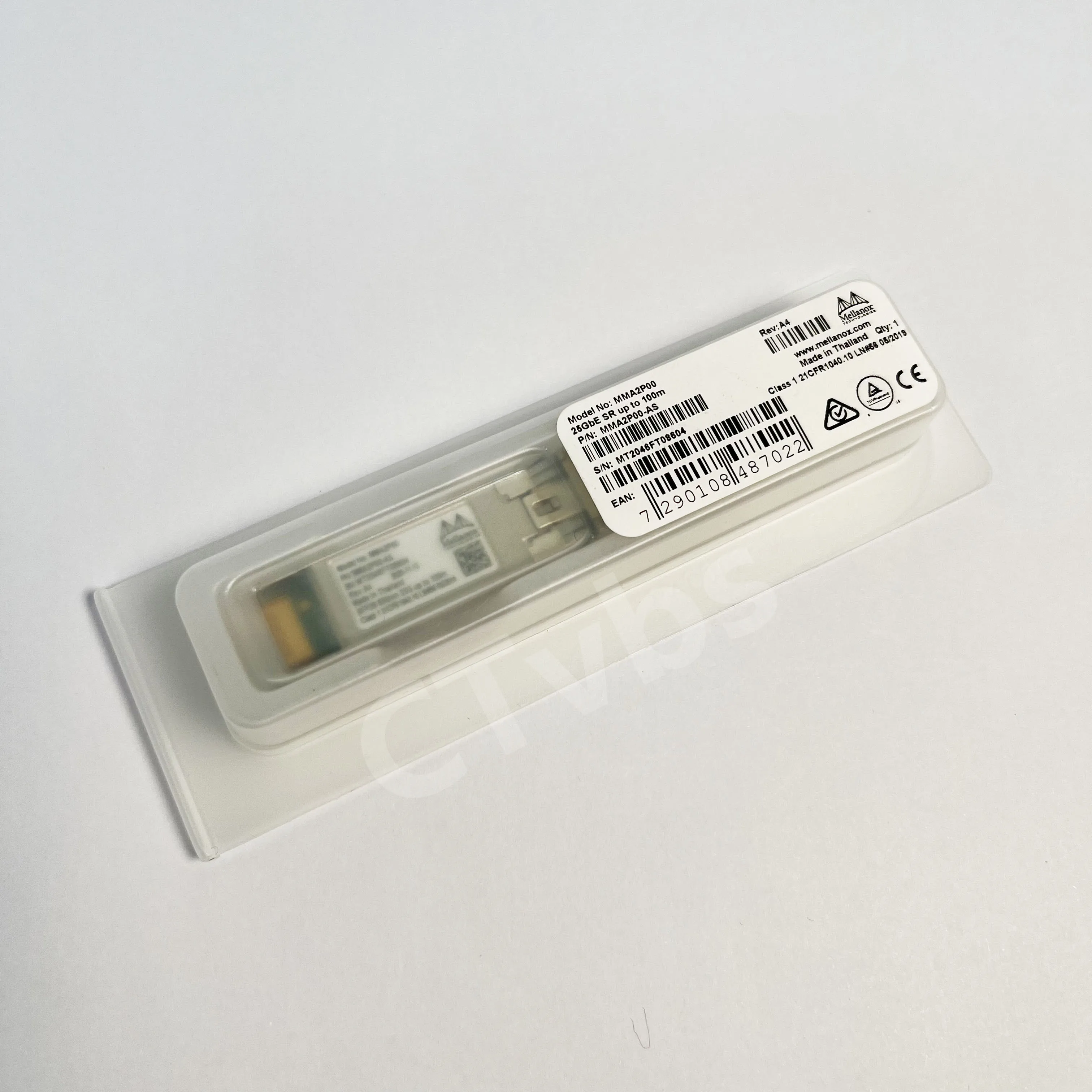 Mellanox 25GbE SFP28 MMA2P00-AS 850nm 4 MCX4121A-ACUT Optical Transceive Module