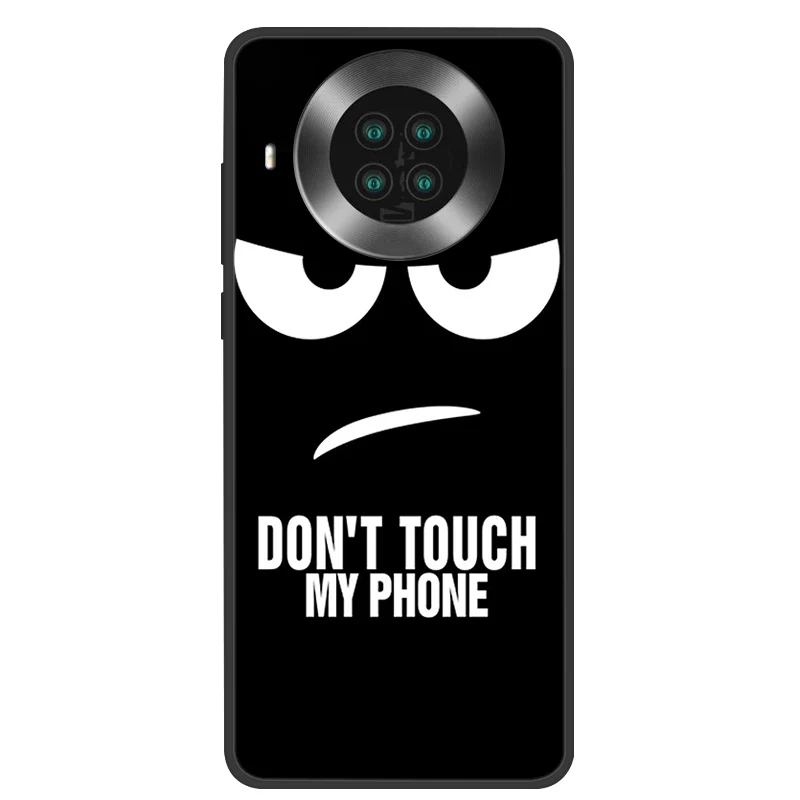 Silicone Cat Painted Soft Black Cover - Protective TPU Case