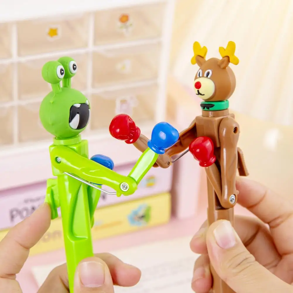 Stationery Pen Cartoon Boxing Pen Decompression Boxing Ultra-fine Point Writing Cartoon Shape Stationery Stress