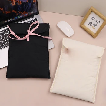 Bowknot Laptop Bag Soft For Macbook For Ipad Pro For Thinkpad Lenovo HP ASUS Dell Notebook Computer PC Protective Cover Case 1
