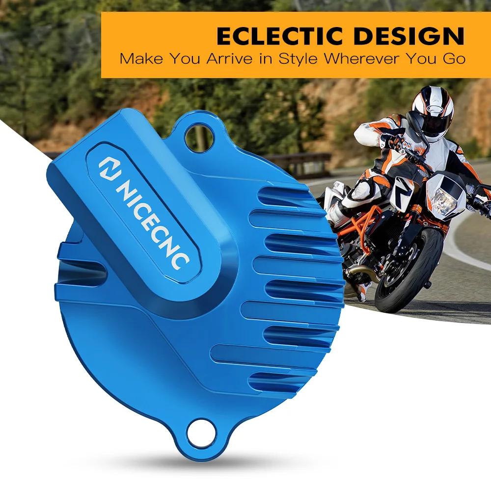 Für KTM 690 Duke/SMCR/Enduro R 2012–2023 Husqvarna 701 Supermoto 2016–2023 GasGas ES700 2022–2023 Motorölfilterdeckelabdeckung – Detail 27