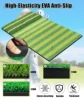5x4ft Thickened Golf Hitting Mat Indoor & Outdoor, Premium Dual Turf Golf Practice Swing Training Mat, Country Club Elite Golf M 4