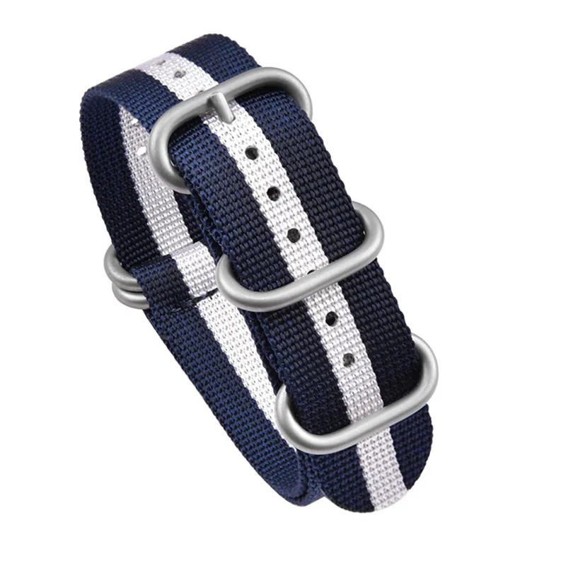 Men's Sport Waterproof Nylon Watchband, 20mm/22mm