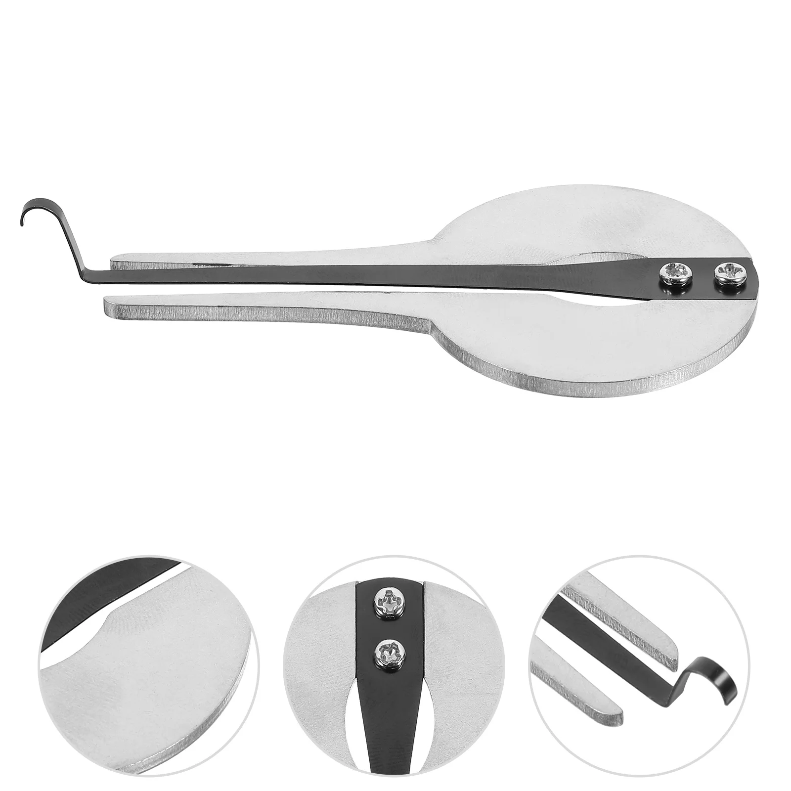 Portable Round Russian Mouth Harp Metal Jaw Harp For Ethnic Music Instrument Musical Instruments Metal Mouth Jew