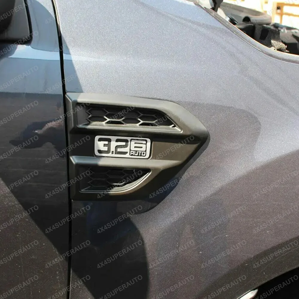포드 레인저 2015-2022 용 사이드 벤트 커버 보호대, Wildtrak T7 T8 PX MK2 MK3 XS XL XLT 리미티드 자동차 액세서리