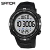 SANDA 6014 Top Brand Waterproof Men Watch Multifunctional Luminous Digital Wristwatch Outdoors Sports Student Watches Fashion 1