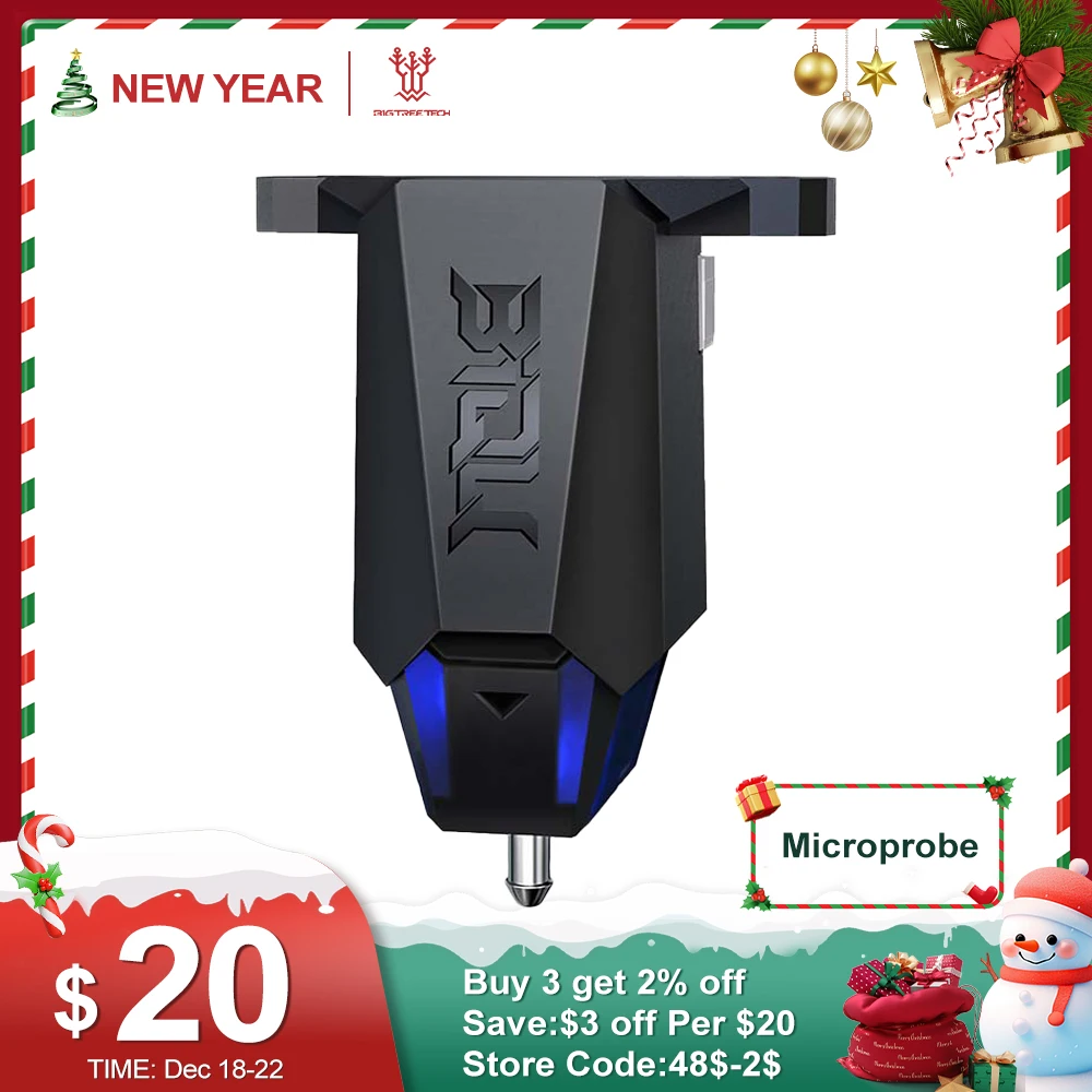 Bigtreetech-kit de Nivelamento Automático Luz Indicadora Led Peça Impressora 3d Ender3 Biqu b1 Impressora Série h2 Extrusora
