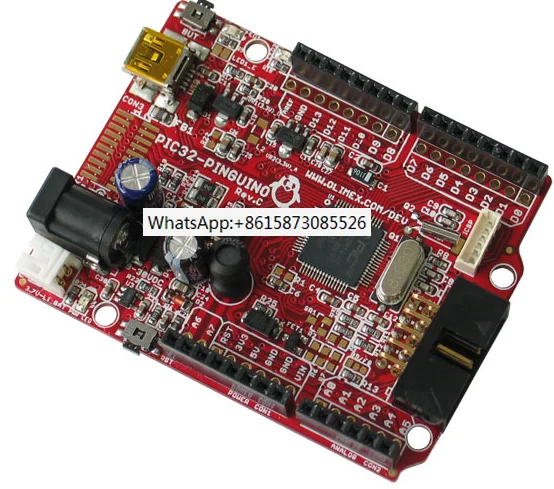 

PIC32-PINGUINO-OTG PIC32MX440F256H PINGUINO PIC32 Development board