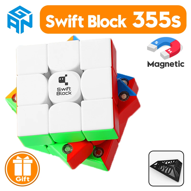 GAN Swift Block 355S 3x3 Magnetic – CubeArena