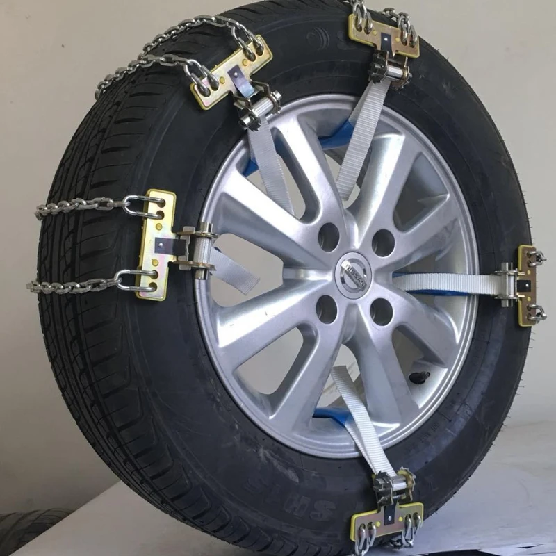 1PC Wheel Tire Snow Anti-skid Chains For Car Truck SUV Emergency Winter Universal Anti Skid Safety Driving Emergency-Chain Wheel